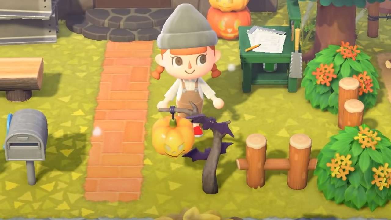 Animal Crossing: New Horizons Pumpkin And Spooky Set DIY Recipe Guide